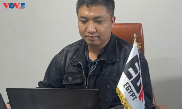 Kiều bào tại Ai Cập hướng về Đại hội lần thứ XIV của Đảng