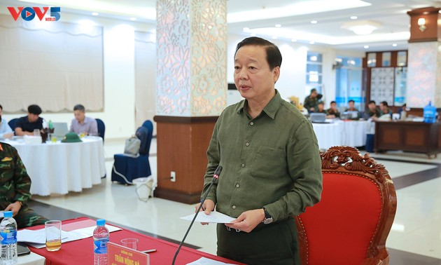 Deputy Prime Minister urges swift recovery post-typhoon Kajiki