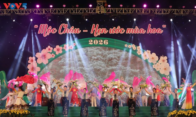 Moc Chau startet das Jahr 2026 mit dem Fest „Verabredung in Blumensaison“