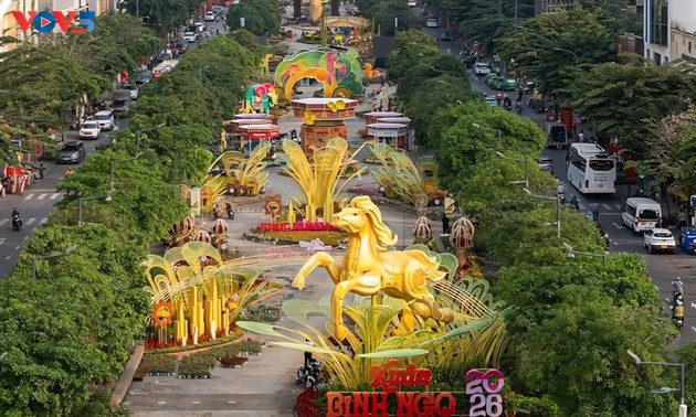 Neues Tag-Nacht-Erlebnis in Nguyen-Hue-Blumenstraße   
