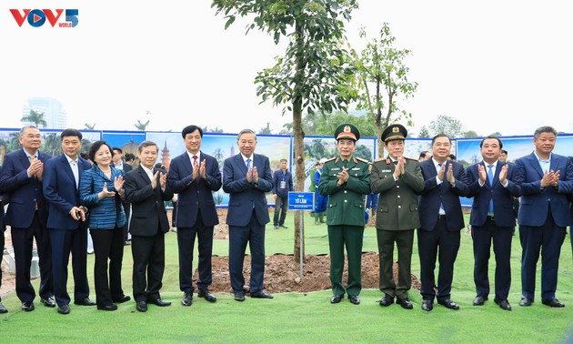 KPV-Generalsekretär: Baumpflanzen heute bedeutet Samen des Glücks für die Zukunft 