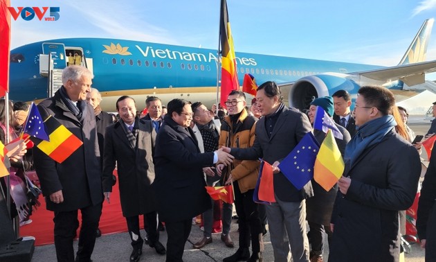 Pham Minh Chinh à Bruxelles