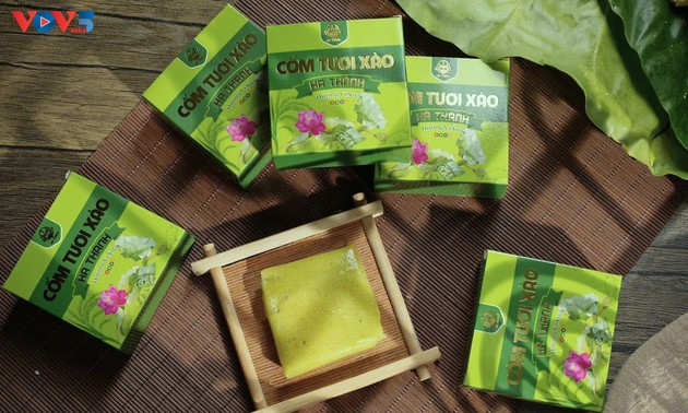 Les douceurs à base de cốm, un parfum d'automne typique de Hanoï