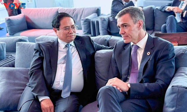 Pham Minh Chinh rencontre plusieurs dirigeants internationaux en marge de l’UNOC3