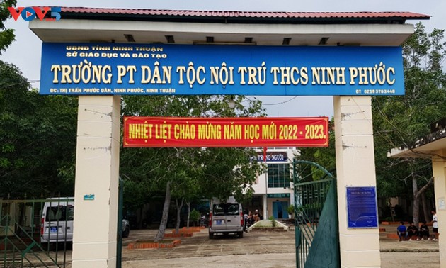 Le collège-lycée internat de Ninh Phuoc