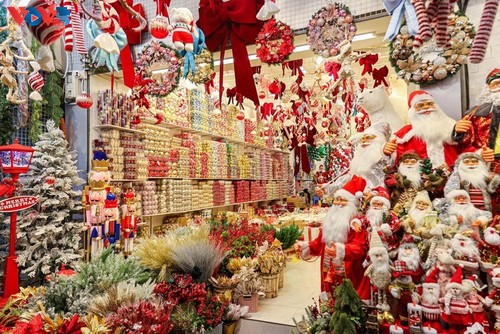 La calle Hang Ma se pone espléndida a medida que se acerca la Navidad - ảnh 5