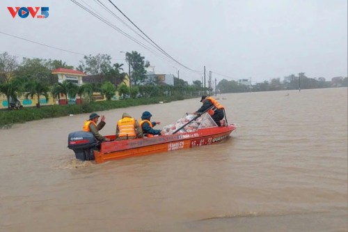 Desciende el nivel del agua en tres provincias del Centro - ảnh 1