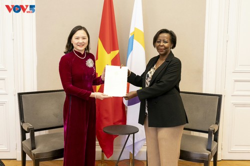 Secretaria General de OIF agradece el papel y las contribuciones de Vietnam - ảnh 1
