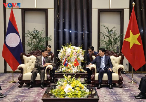 Entretien entre Luong Cuong et Thongloun Sisoulith - ảnh 1