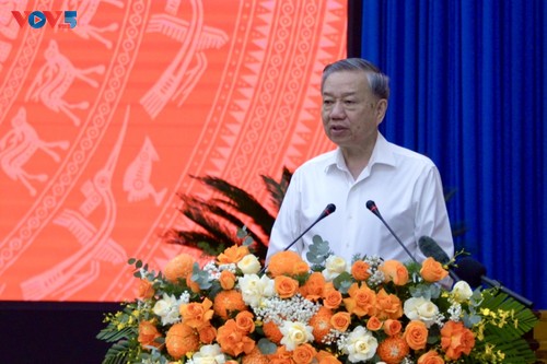 Tô Lâm appelle à faire de Gia Lai un pôle de croissance majeur du Centre - ảnh 1