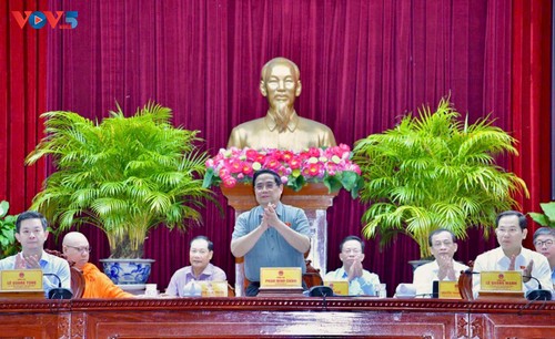 Premierminister Pham Minh Chinh trifft Wähler der Stadt Can Tho - ảnh 1