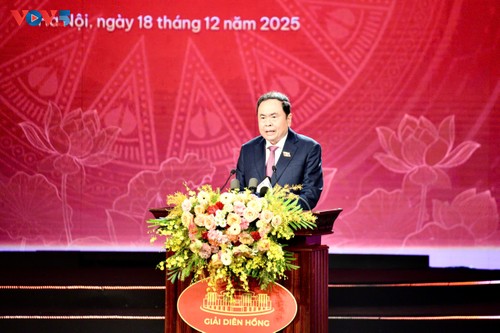 2025 제4회 국회·인민의회 전국 언론상(지엔홍상) 시상식: VOV,  2개 상 수상 - ảnh 2