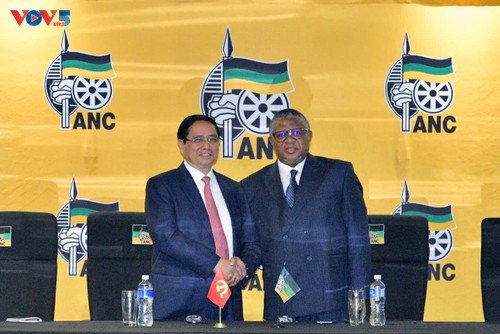 范明政会见南非非洲人国民大会（ANC）秘书长 - ảnh 1