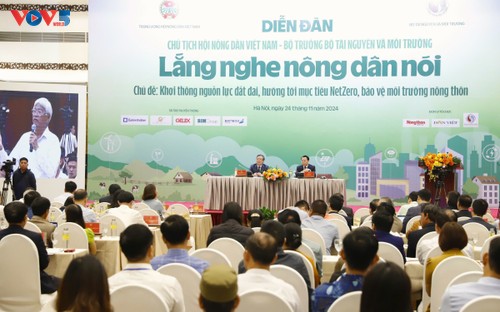 Être à l’écoute des agriculteurs pour atteindre l’objectif Zéro émission netteZero - ảnh 1