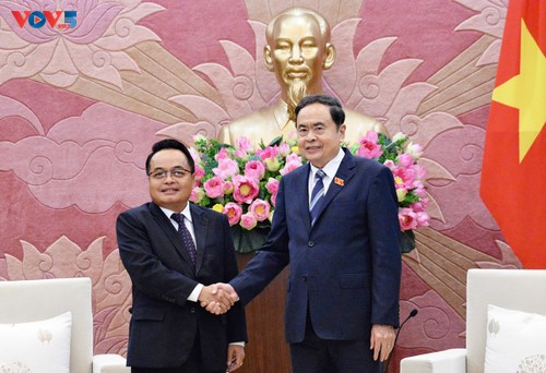 Ketua MN Tran Thanh Man Menerima Ketua Badan Auditing Laos - ảnh 1