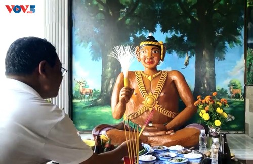 Dom Long Neak Ta festival of the Khmer in Tra Vinh - ảnh 1