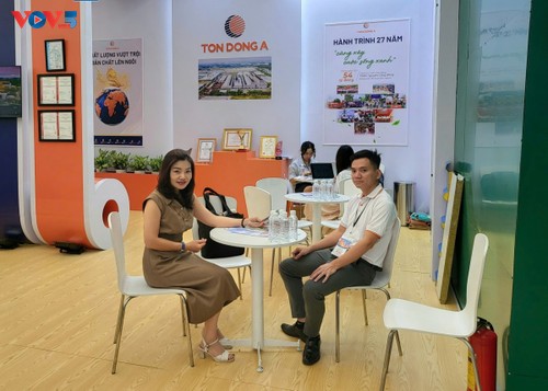 Economic highlights at 80-year national achievements exhibition - ảnh 1