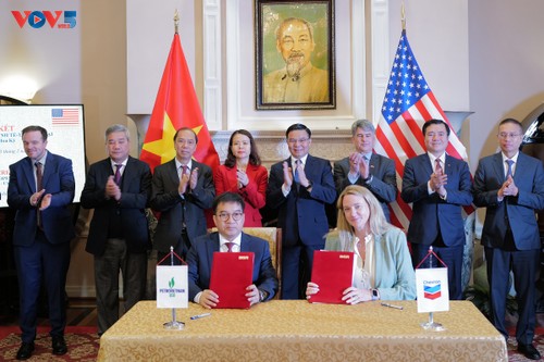 Vietnamese, US firms sign energy cooperation documents - ảnh 1