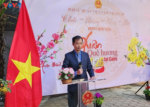 Vietnamese people in Egypt celebrate Lunar New Year of the Horse - ảnh 2
