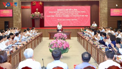 苏林：河内要成为国家各方面发展的“火车头” - ảnh 2