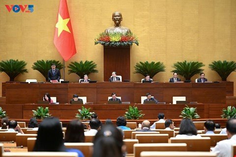 国会继续讨论社会经济发展计划和国家预算执行情况 - ảnh 1