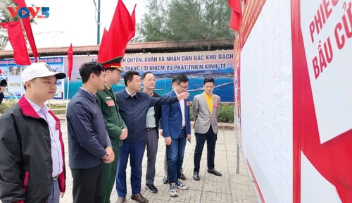Pulau Garis Depan Bach Long Vi, Kota Hai Phong Siap untuk Hari Pemungutan Suara Lebih Dini - ảnh 1