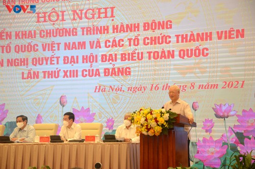 Tổng Bí thư Nguyễn Phú Trọng: Quan tâm đến tâm tư, nguyện vọng và lợi ích thiết thực của mỗi tầng lớp nhân dân - ảnh 1