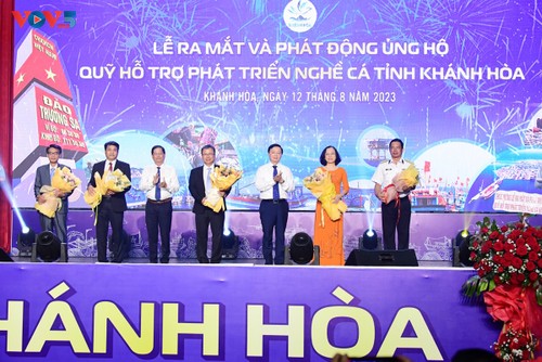 Ra mắt Quỹ hỗ trợ phát triển nghề cá Khánh Hòa - ảnh 1