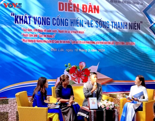 Tỉnh Đoàn Đắk Lắk tổ chức Diễn đàn “Khát vọng cống hiến - Lẽ sống thanh niên“ - ảnh 1