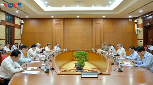 Tổng Bí thư Tô Lâm chủ trì cuộc họp Ban Bí thư về việc lấy ý kiến nhân dân sửa đổi Hiến pháp 2013 - ảnh 2