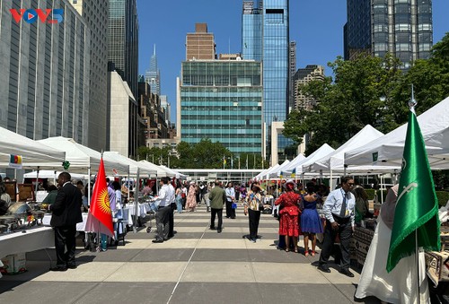 Việt Nam ghi dấu ấn văn hóa tại Ngày hội ẩm thực quốc tế Liên hợp quốc 2025 - ảnh 1