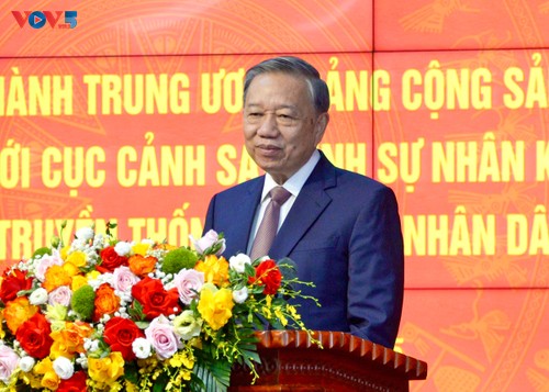 Tổng Bí thư Tô Lâm: Công an làm nòng cốt trong sự nghiệp bảo vệ an ninh, trật tự - ảnh 1