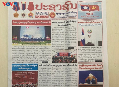 Truyền thông Lào đưa tin đậm nét về các hoạt động nhân kỷ niệm 80 năm Quốc khánh Việt Nam - ảnh 1
