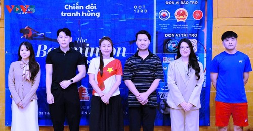 Nhật Bản: Sôi động Giải Cầu lông Đồng đội “Kyoto Smash Cup 2025 – Chiến đội tranh hùng” - ảnh 2