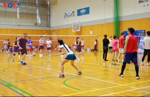 Nhật Bản: Sôi động Giải Cầu lông Đồng đội “Kyoto Smash Cup 2025 – Chiến đội tranh hùng” - ảnh 3