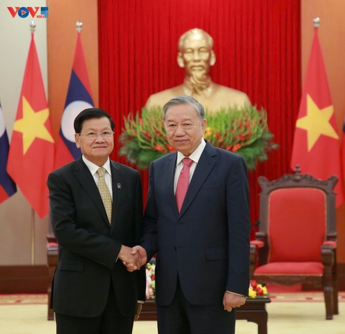 Tạo động lực mới cho giai đoạn hợp tác phát triển hiệu quả và bền vững lâu dài giữa Việt Nam-Lào - ảnh 1