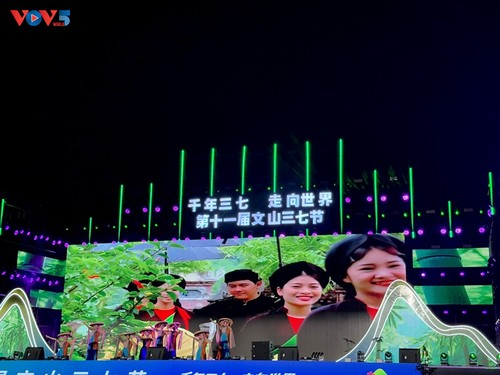 Khai mạc Lễ hội Tam thất Văn Sơn lần thứ 11 và Tuần lễ giao lưu, hợp tác Trung - Việt (Văn Sơn) năm 2025 - ảnh 3