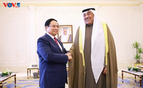 Củng cố và phát triển mạnh mẽ hơn nữa quan hệ Việt Nam-Kuwait - ảnh 1