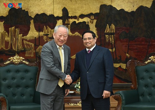 Thủ tướng Phạm Minh Chính tiếp lãnh đạo Tập đoàn xây dựng hạ tầng hàng đầu Trung Quốc - ảnh 1