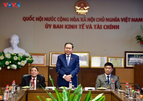 Chủ tịch Quốc hội Trần Thanh Mẫn thăm, làm việc với các Ủy ban, Văn phòng Quốc hội - ảnh 2