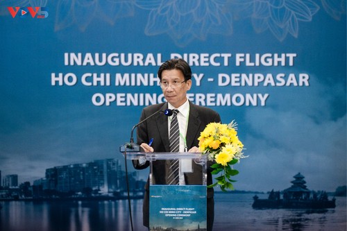 Vietnam Airlines inaugurates Ho Chi Minh City-Bali direct flight - ảnh 1