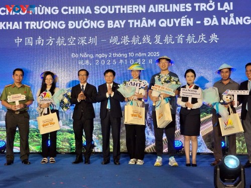 Shenzhen-Da Nang flight resumes  - ảnh 2