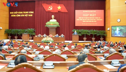 Party leader pledges top priority to human development policies  - ảnh 1