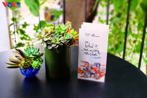 Cубботняя арт-студия - Новое место развлечения в Ханое - ảnh 3