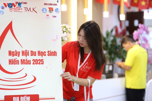 “Ngày hội Du học sinh Hiến máu 2025”: Lan toả yêu thương khắp muôn phương - ảnh 1
