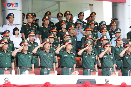 Đại tướng Phan Văn Giang kiểm tra lực lượng diễu binh, diễu hành chào mừng Quốc khánh - ảnh 2