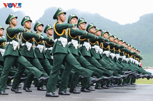 Đại tướng Phan Văn Giang kiểm tra lực lượng diễu binh, diễu hành chào mừng Quốc khánh - ảnh 4