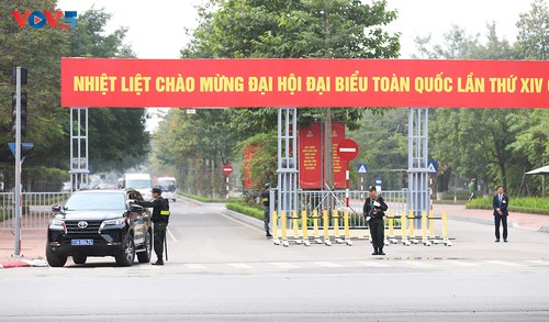 An ninh được thắt chặt trước thềm Đại hội lần thứ XIV của Đảng - ảnh 8