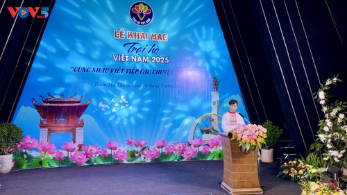 Khai mạc Trại hè Việt Nam 2025 tại Đắk Lắk: Cùng nhau viết tiếp câu chuyện hoà bình - ảnh 4