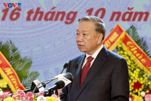 Tổng Bí thư dự Lễ kỷ niệm 80 năm Ngày truyền thống lực lượng vũ trang Quân khu 1 - ảnh 1